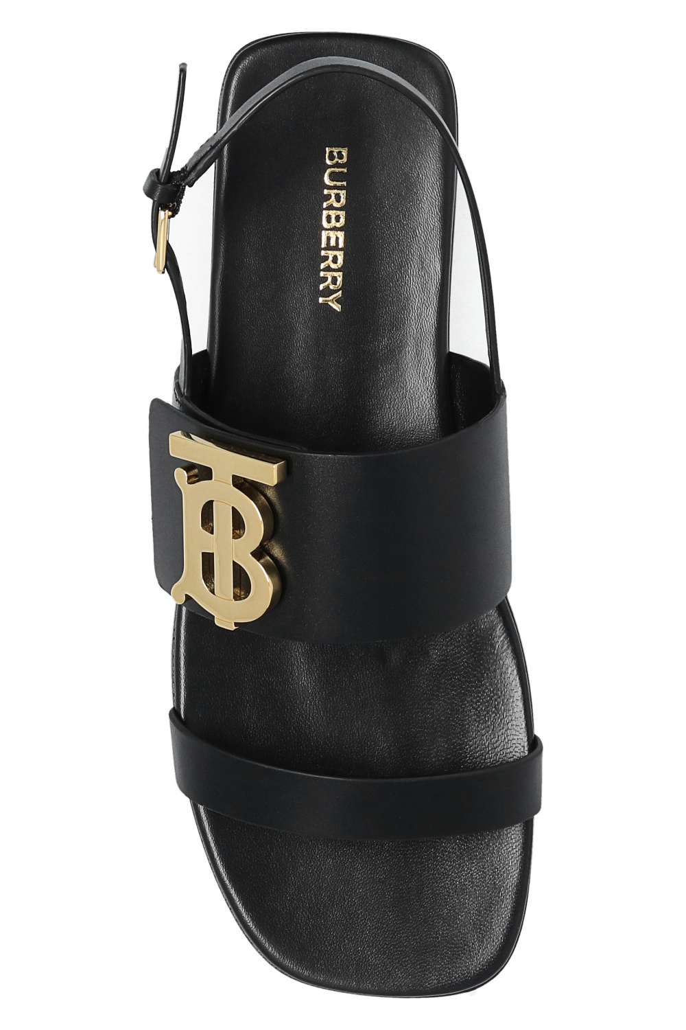 Burberry Black Monster Graphic Pouch - Sandals with logo